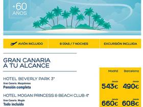 CANARIAS ESPECIAL MAYORES DE 60