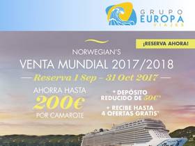 HASTA 200€ DE DESCUENTO POR CAMAROTE!!!